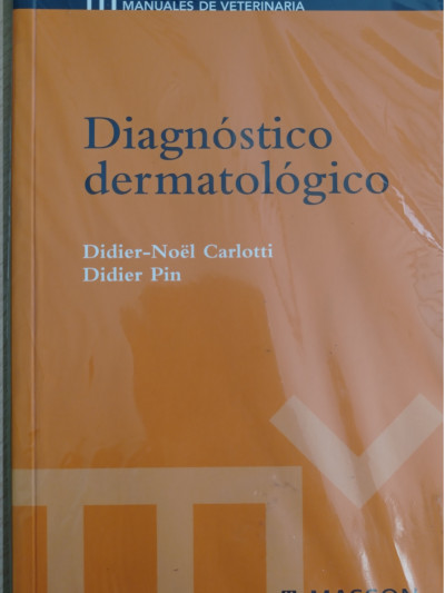 Libro: Diagnostico dermatologico. Manuales de Veterinaria