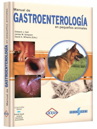 Libro: Manual de gastroenterologÍa en pequeños animales