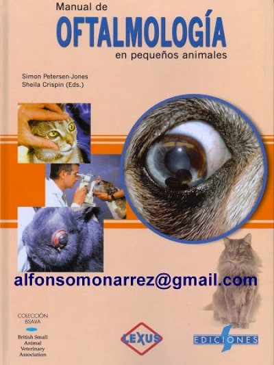 Libro: Manual de oftalmologia en pequeños animales