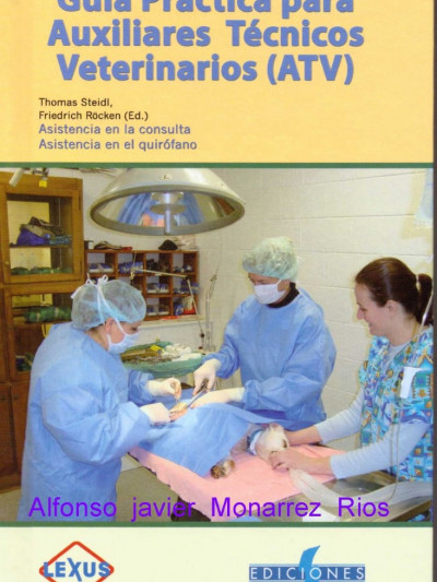 Libro: Guia practica para auxiliares tecnicos veterinarios