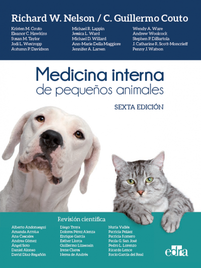Libro: MEDICINA INTERNA DE PEQUEÑOS ANIMALES SEXTA EDICION