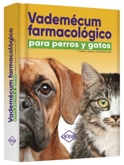 Libro: Vademécum Farmacológico para perros y gatos 9 edición