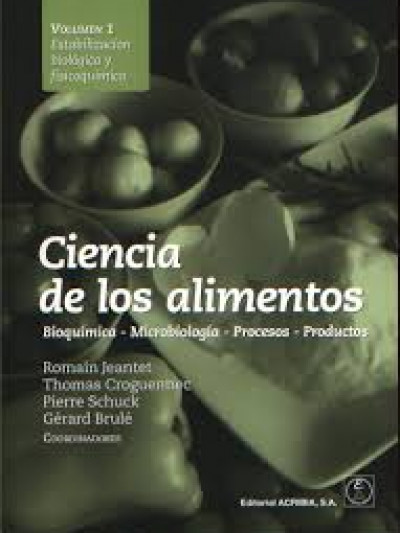 Libro: Ciencia de los alimentos vol 1 y 2
