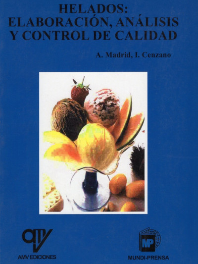 Libro: Helados: Elaboración, Análisis y Control de Calidad