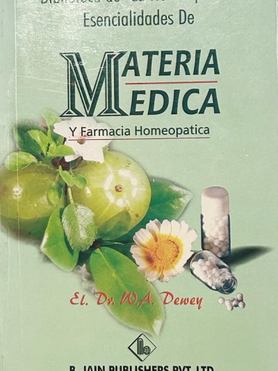 Libro: Materia Médica y Farmacia Homeopática