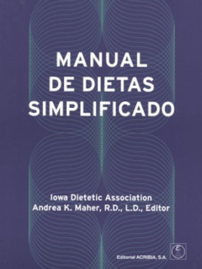 Libro: Manual de dietas simplificado