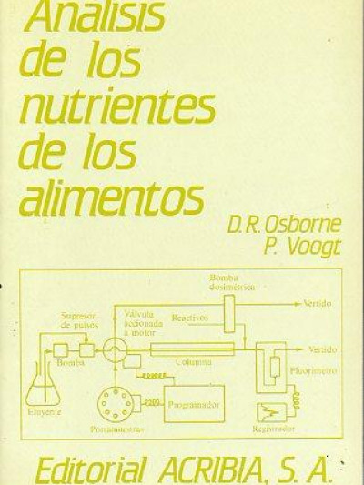 Libro: Analisis de los nutrientes de los alimentos
