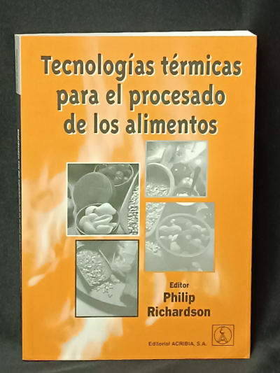 Libro: Tecnologias termicas procesado de alimentos