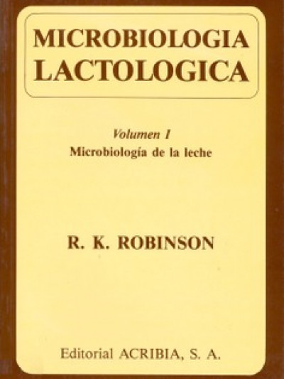 Libro: Microbiologia lactologia tomos i y ii.