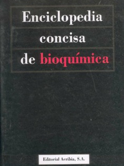 Libro: Enciclopedia  concisa de  bioquimica