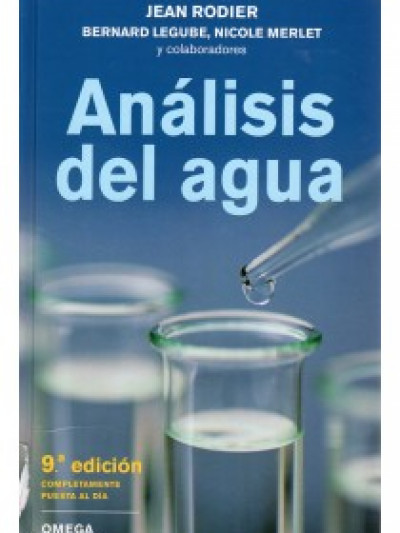 Libro: Analisis del agua 9a edicion