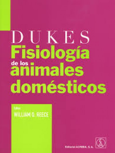 Libro: Fisiología de los Animales Domésticos