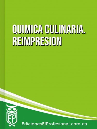 Libro: Quimica culinaria. reimpresion