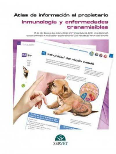 Libro: Atlas de información al propietario Inmunología y enfermedades transmisibles